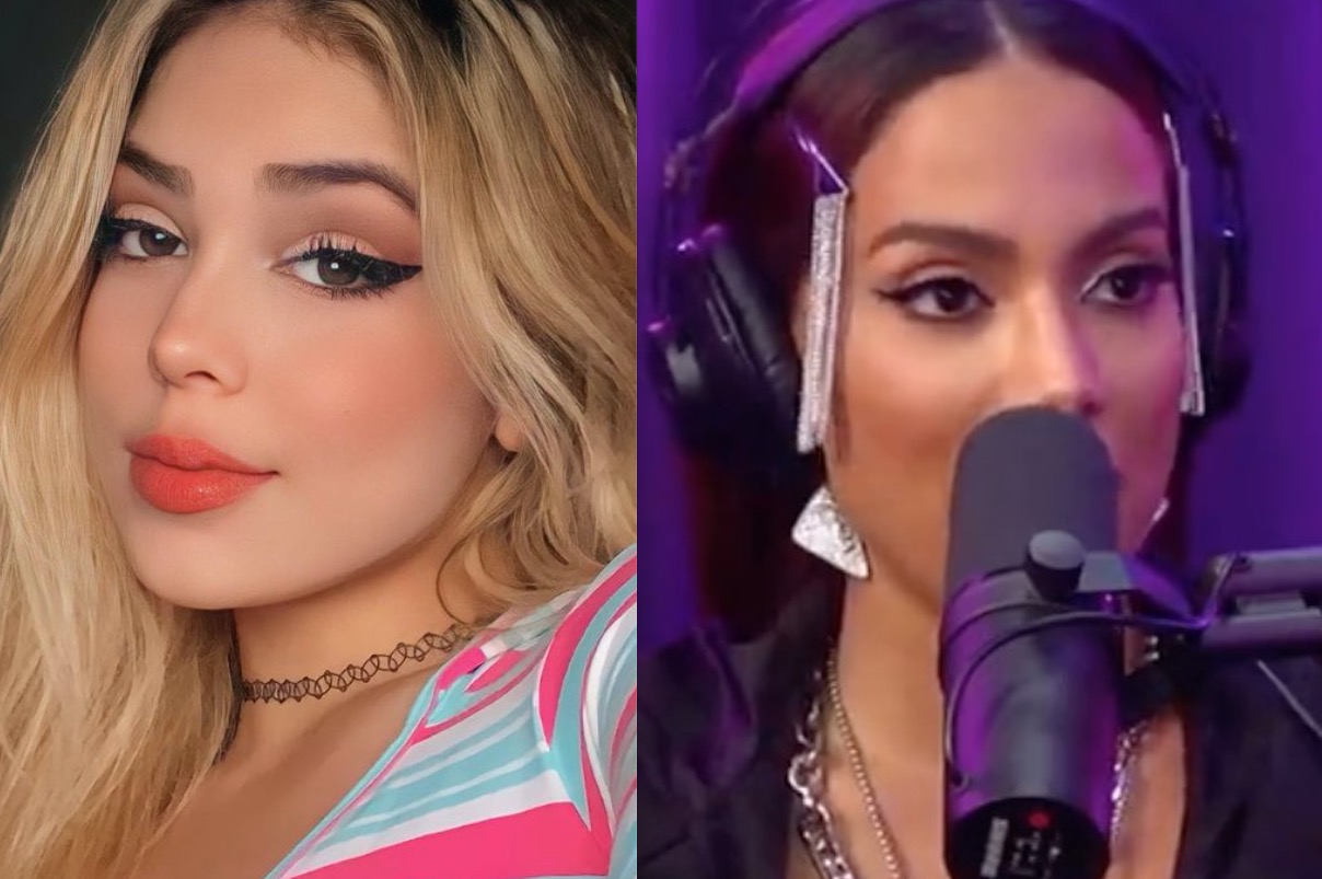 Melody rebate deboche de Anitta e diz que aprendeu a inventar fake news com a cantora