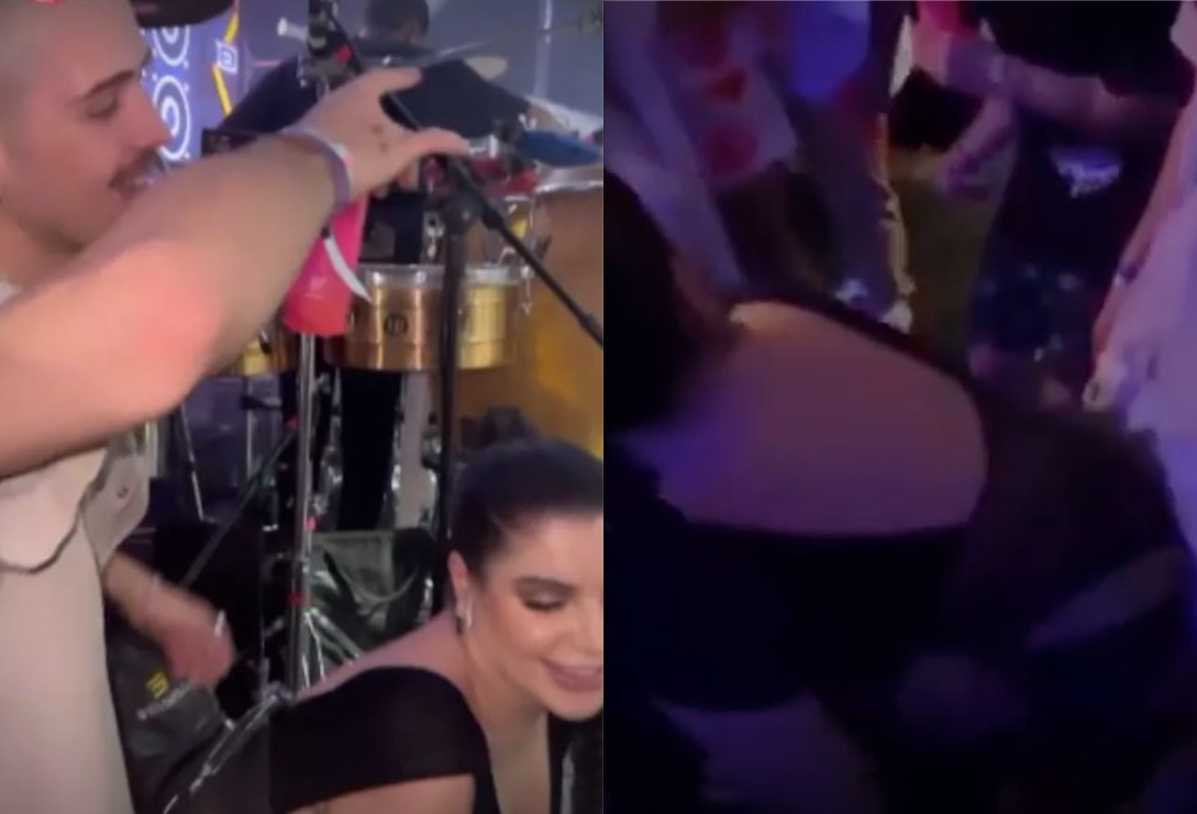 Vídeo: Gkay dá rebolada frenética encaixada em parte íntima de João Guilherme