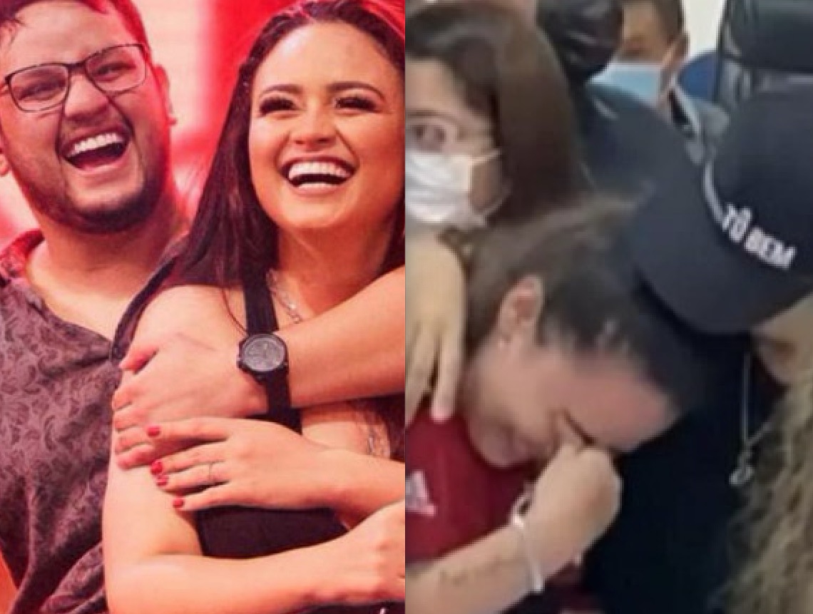 Vídeo: Luiza se emociona ao se despedir do amigo, cantor Maurílio