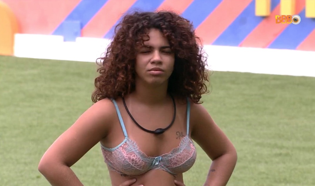 Maria explica reação seca aos participantes da Casa de Vidro