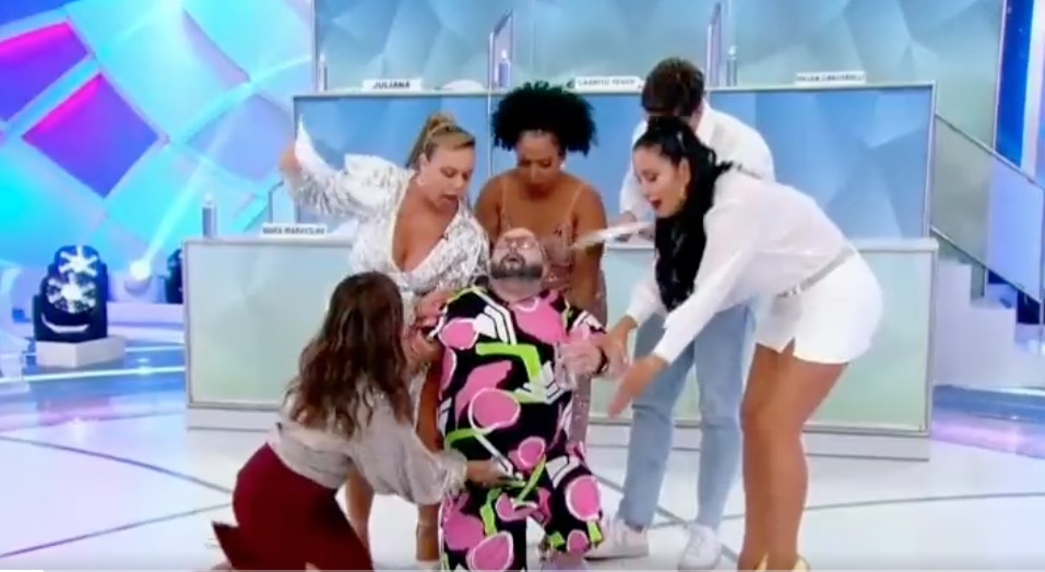 Patrícia Abravanel faz sátira de Tiago Abravanel e rebate sobrinho no SBT