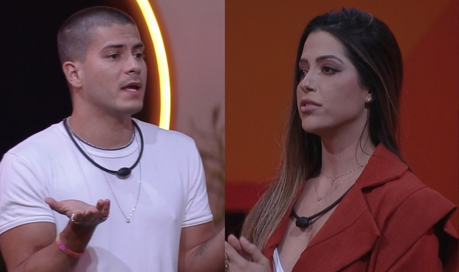 Atitude de Arthur com Laís divide internautas e ator é acusado de ‘gaslighting’