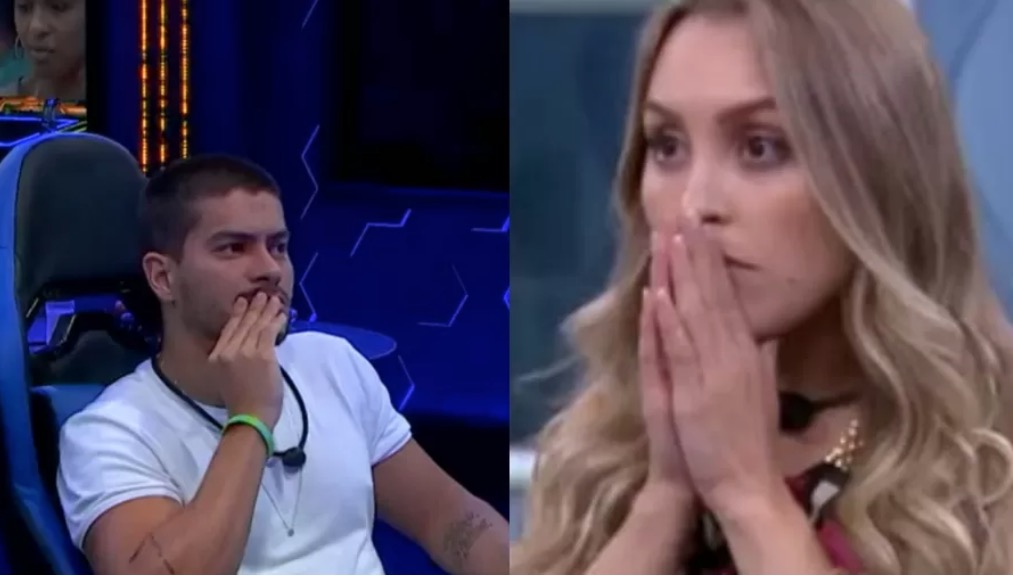 Carla Diaz comemora Arthur Aguiar no quarto secreto do BBB22: ‘Passei a visão'