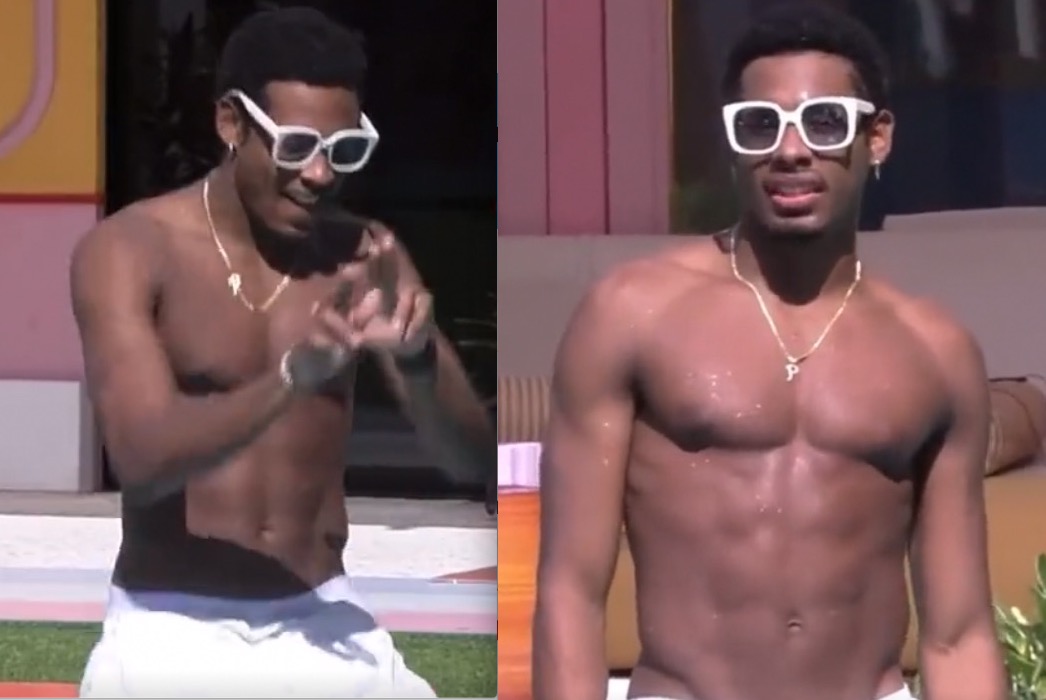 PA sensualiza durante dança na piscina e internautas vão à loucura: ‘gostoso'