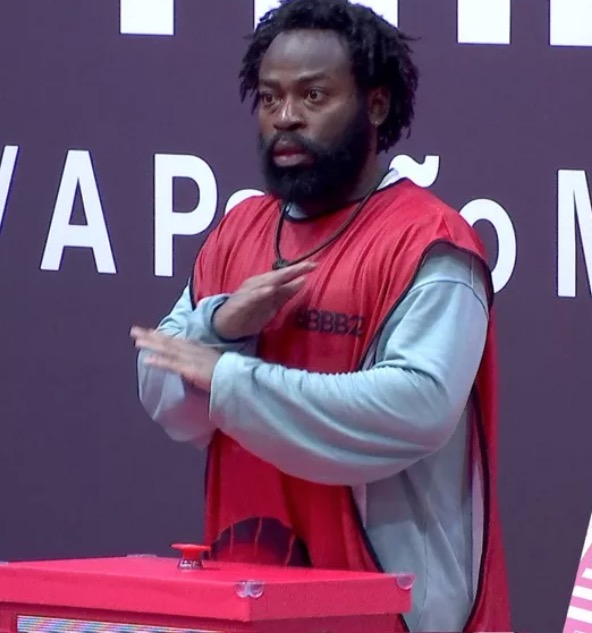 BBB22: DG é eliminado da Prova de Resistência e está no paredão