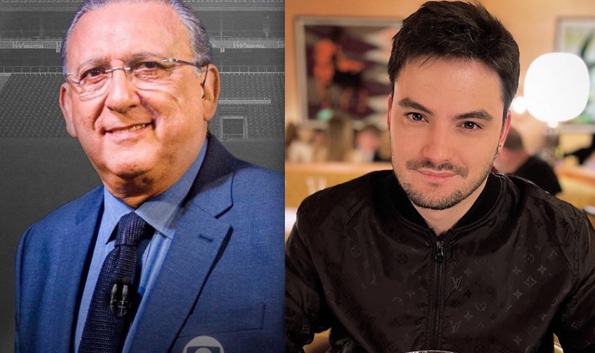 Galvão Bueno fecha parceria com empresa de Felipe Neto para crescer na internet