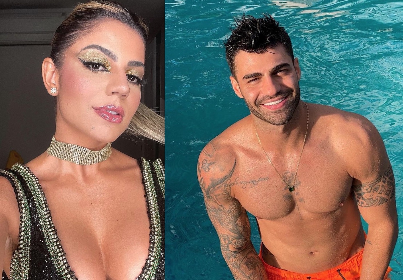 Hariany Almeida e Netto são flagrados juntos e levantam rumores de reconciliação