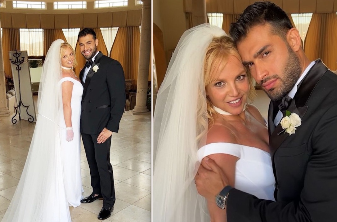 Britney Spears posa com Madonna e mais famosas em casamento de conto de fadas; veja fotos