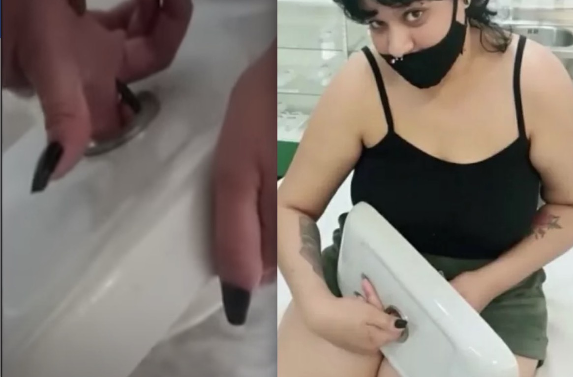 Com unhas alongadas, jovem prende o dedo em descarga e vai parar no hospital