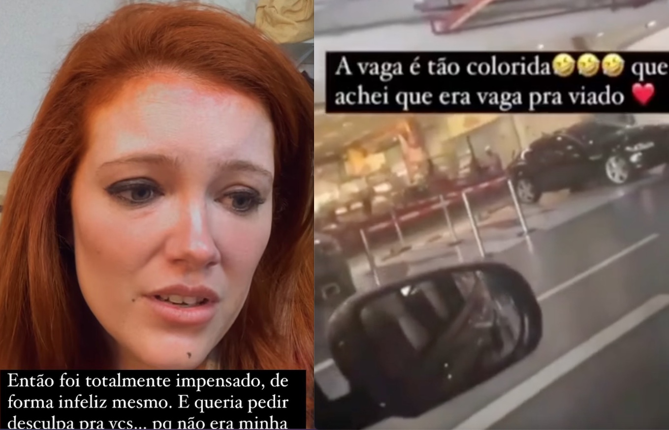 Influencer zomba de vagas para autistas em estacionamento e é detonada 