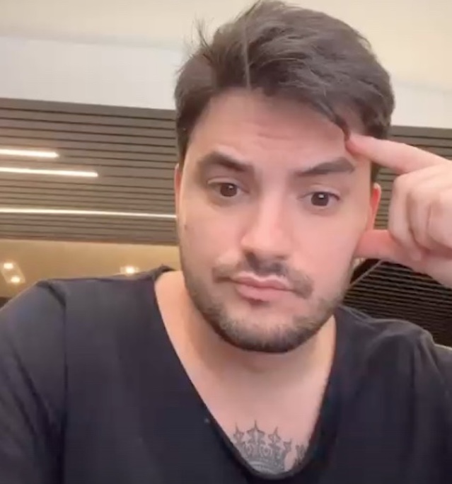 Felipe Neto testa positivo para Covid pela 3ª vez 2 meses após ser infectado