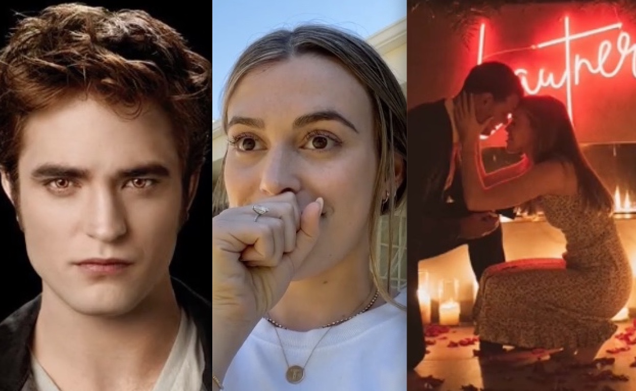 Noiva de Taylor Lautner, o Jake de Crepúsculo, revela que Edward era seu crush