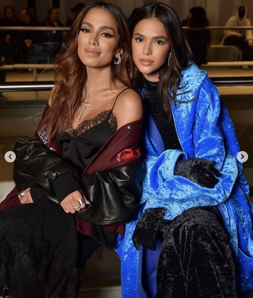 Bruna Marquezine fala sobre amizade com Anitta após treta por Neymar