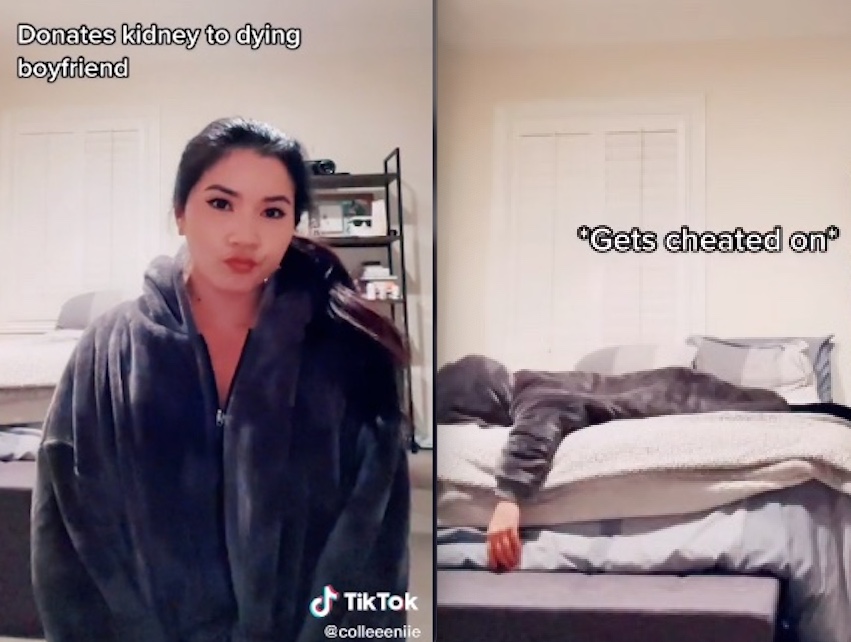 Jovem doa rim para o namorado e descobre traição 