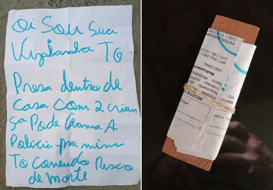 Mulher mantida em cárcere é resgatada após jogar bilhete para vizinha: ‘risco de morte’