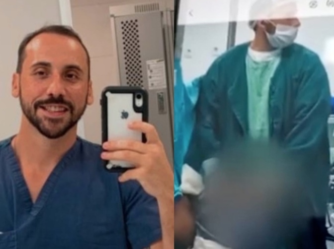 Anestesista iniciou estupro 50 segundos após marido da vítima deixar sala de parto