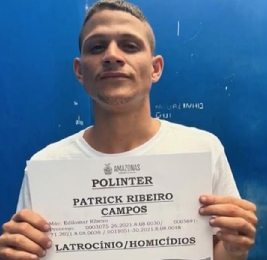 Procurado por morte de pedreiro no ES, ‘Pataquinho’ é preso em Manaus 