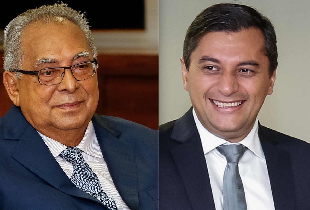 Pesquisa mostra empate entre Wilson Lima e Amazonino Mendes no Amazonas