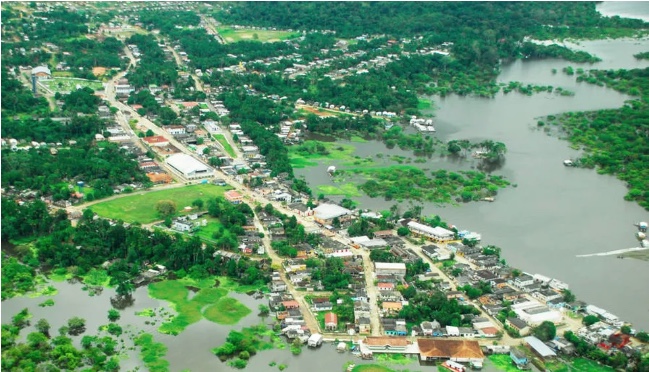 Cidade no Amazonas corre risco geológico 