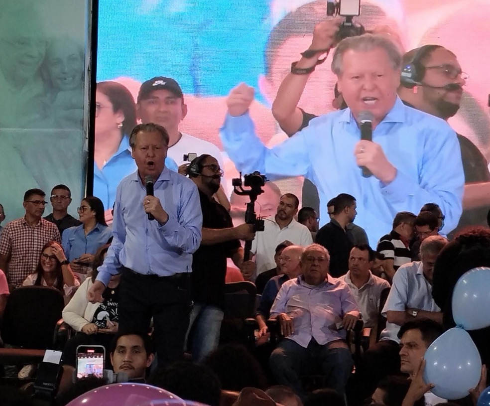 ‘O nome do mandato é respeito a Zona Franca’, diz Arthur Virgílio ao oficializar candidatura ao Senado