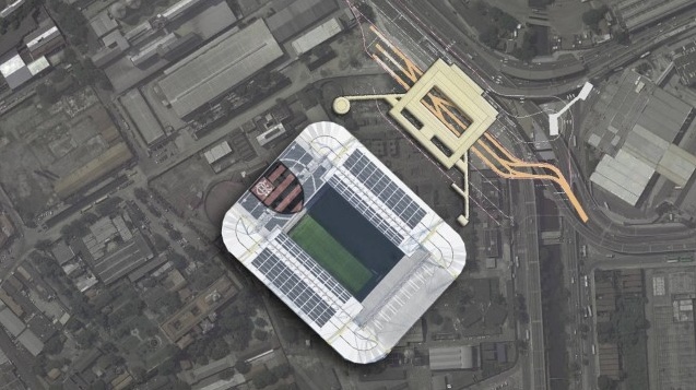Flamengo projeta estádio maior que o Maracanã, com capacidade para 80 mil pessoas