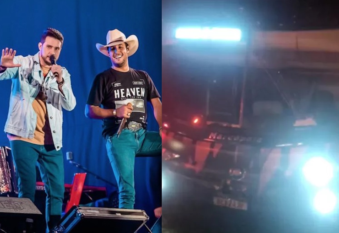 Dupla Bruno & Barreto sofre acidente de ônibus em rodovia de São Paulo