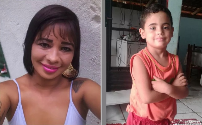 Mãe e filho são encontrados mortos dentro de sofá