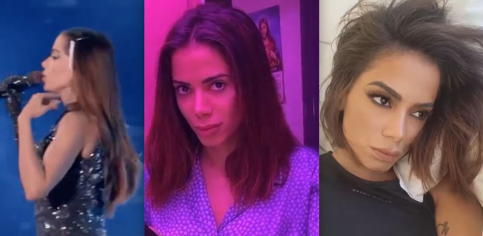 Anitta faz corte na altura do queixo para arrumar 'tesourada' de Gkay