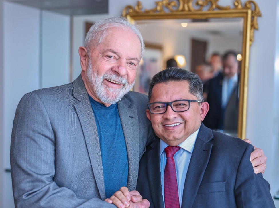 Lula virá a Manaus na próxima semana, anuncia Sinésio