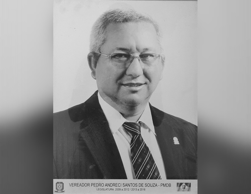 Morre ex-vereador do Manaquiri, Pedro Santos aos 56 anos