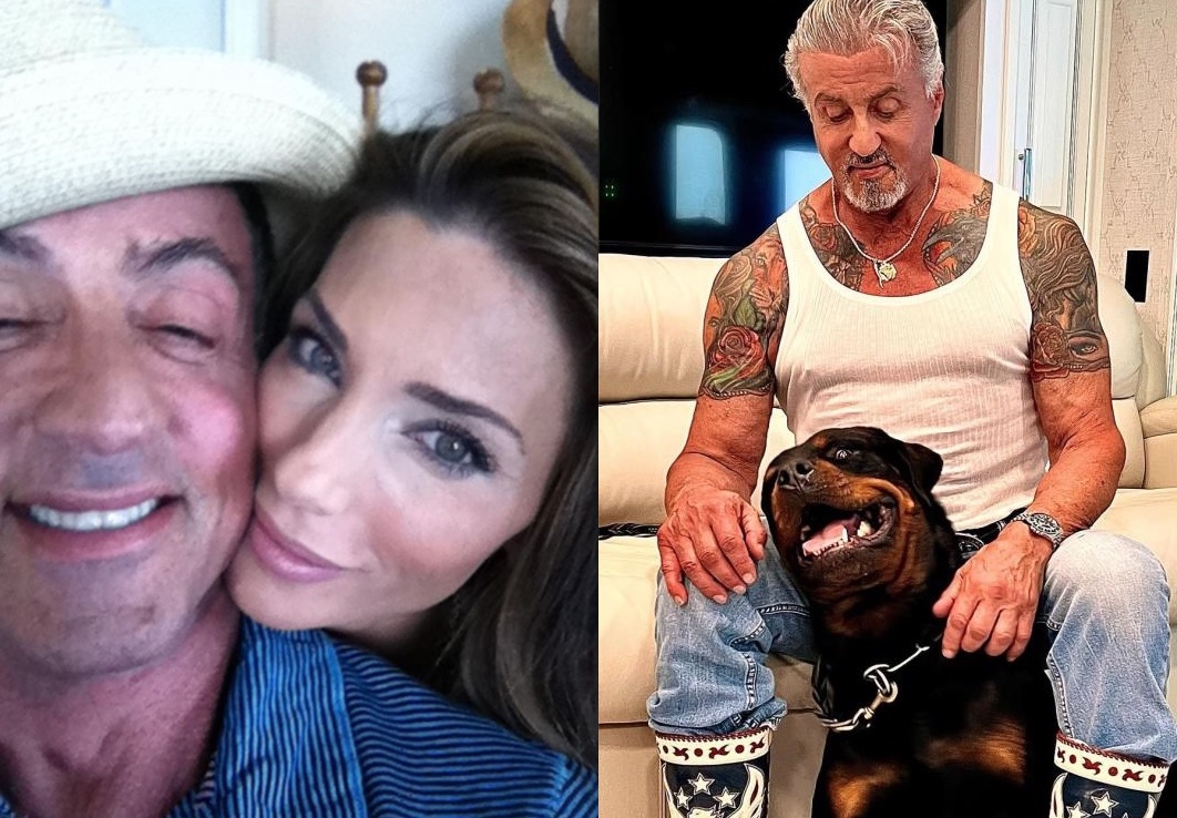 Cachorro é 'pivô' do fim do casamento de 25 anos de Sylvester Stallone e Jennifer Flavin