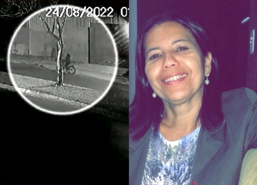 Câmera flagra ex-aluno fugindo após matar professora a facadas por vingança