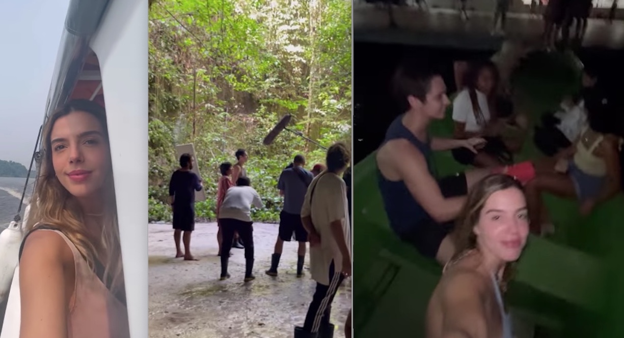 Giovanna Lancellotti enaltece Amazonas em vídeo após gravação de filme para Netflix 