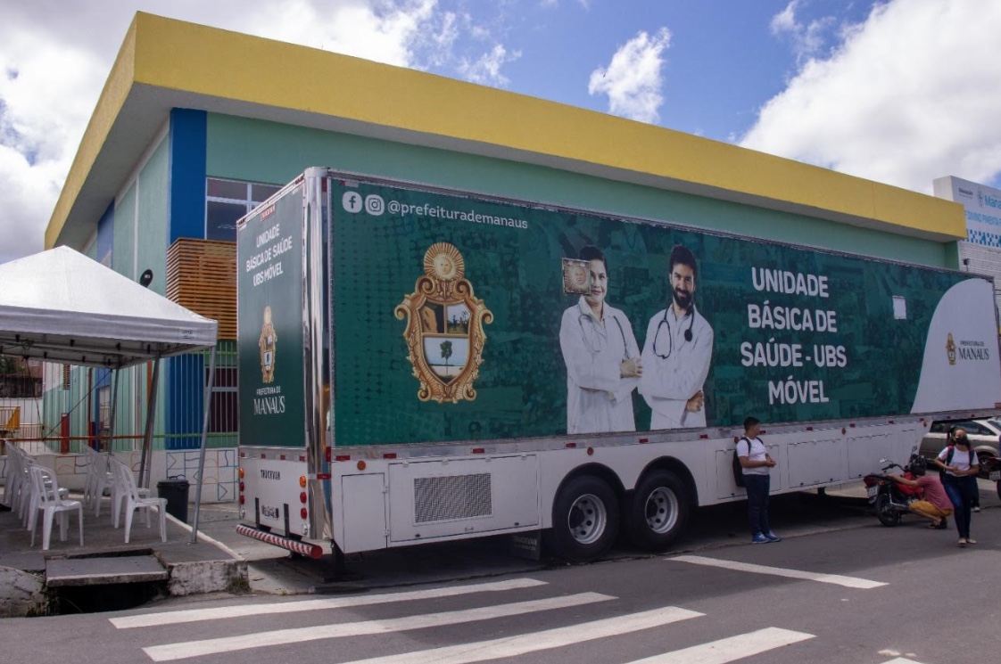UBS Móvel inicia oferta de exames e consultas na zona Norte de Manaus