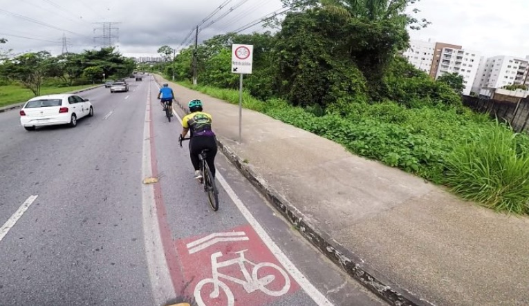 MP vai à Justiça para que ciclofaixas sejam regularizadas em Manaus