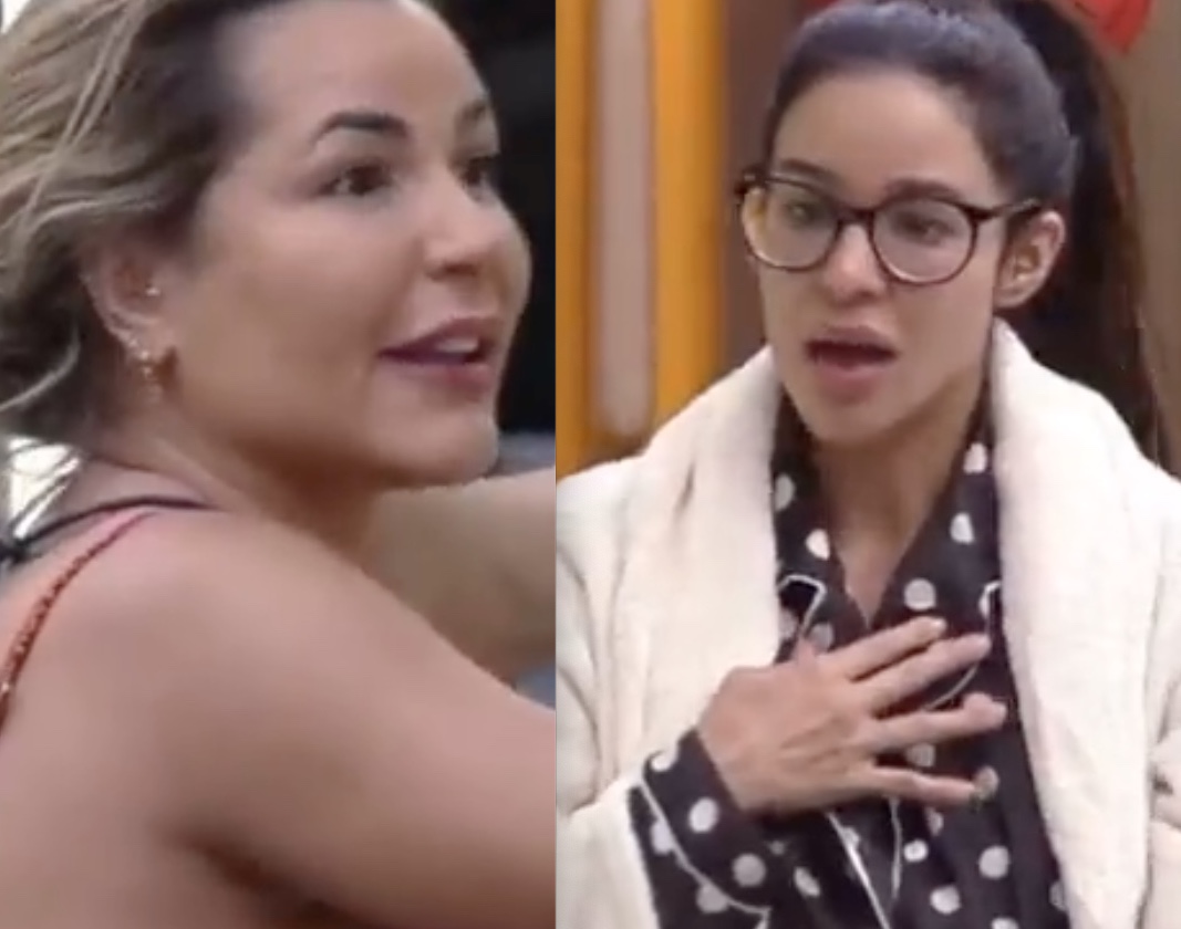 A Fazenda: Deolane chama Kerline de porca durante briga por louça suja