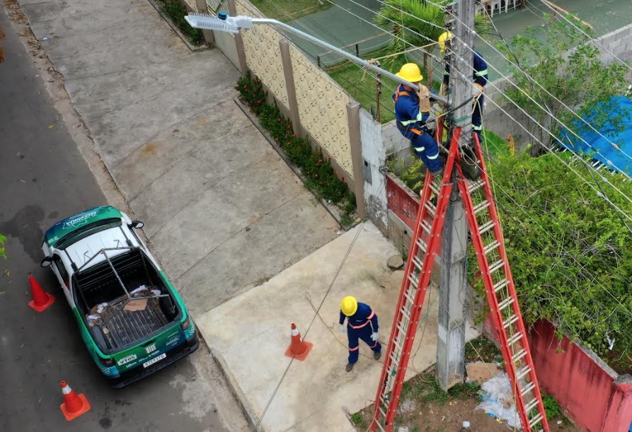 Quase 5 mil luminárias de LED serão instaladas em Benjamin Constant e Tabatinga