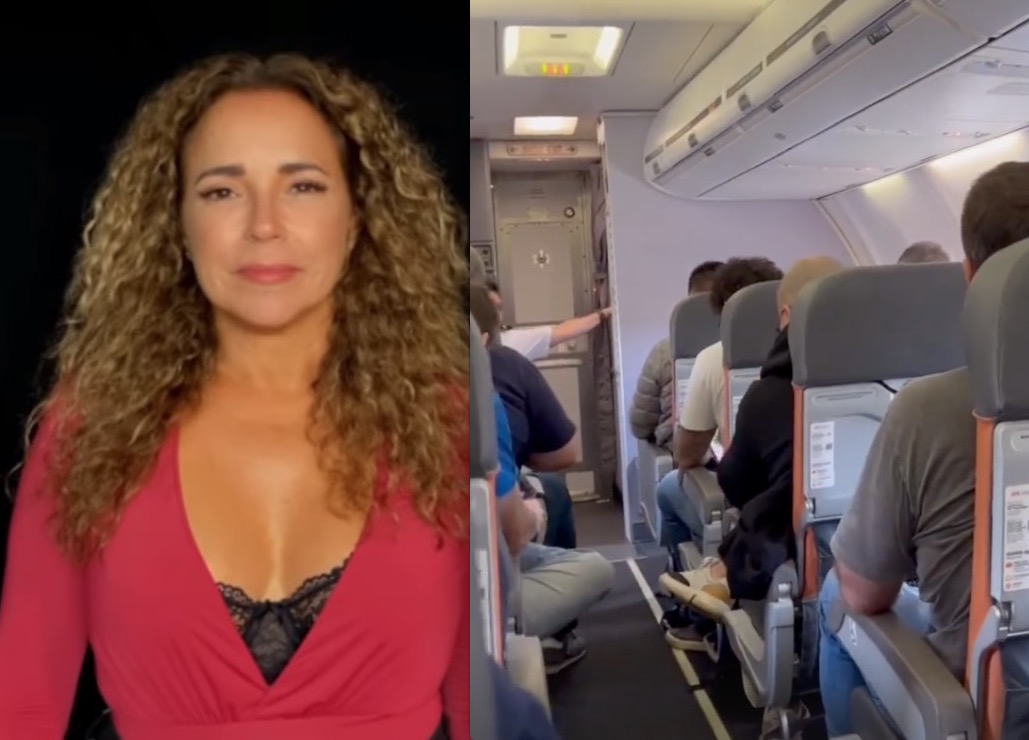 Daniela Mercury e passageiros debocham de Padre Kelmom com música de São João em voo