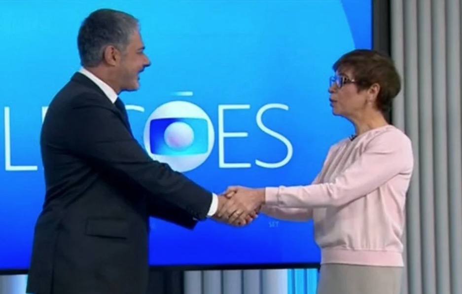 Bonner entrega passado com Renata Lo Prete antes da Globo 