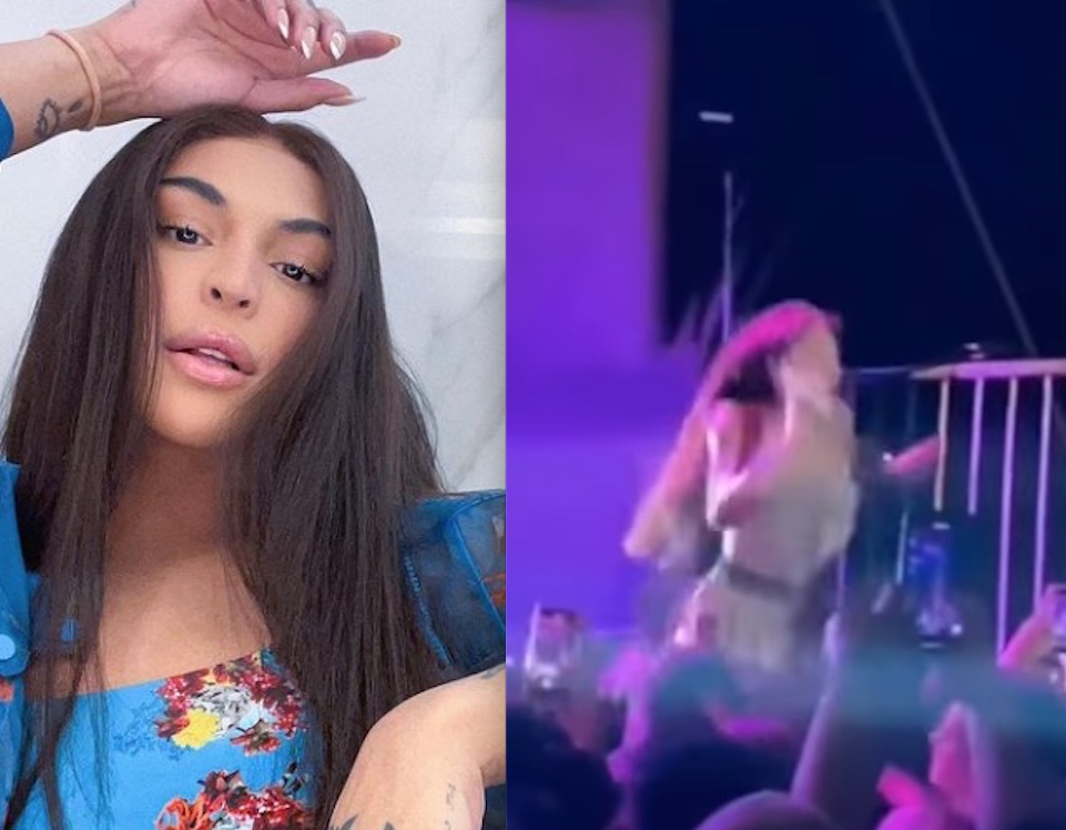 Pabllo Vittar cai do palco durante show em Manaus; Vídeo 