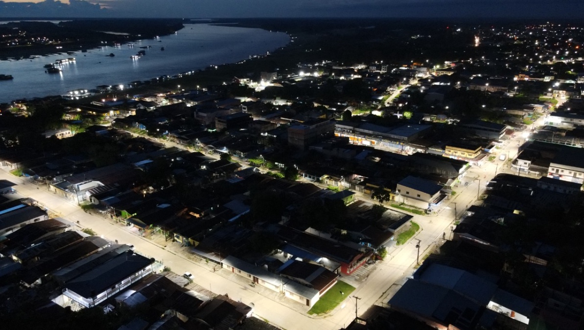 Modernização da iluminação pública do Amazonas avança em Tabatinga e Benjamin Constant