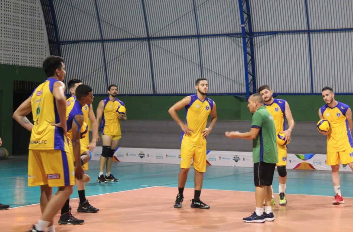 Nacional estreia em Manaus na Superliga C contra time de vôlei do Mato Grosso