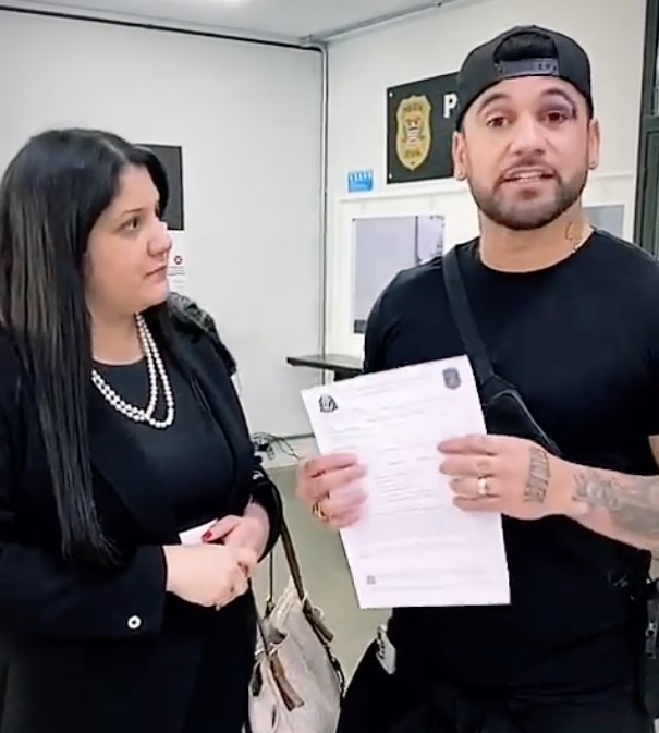 Hadballa registra boletim de ocorrência após pancadaria com Vini: ‘saberão a verdade'