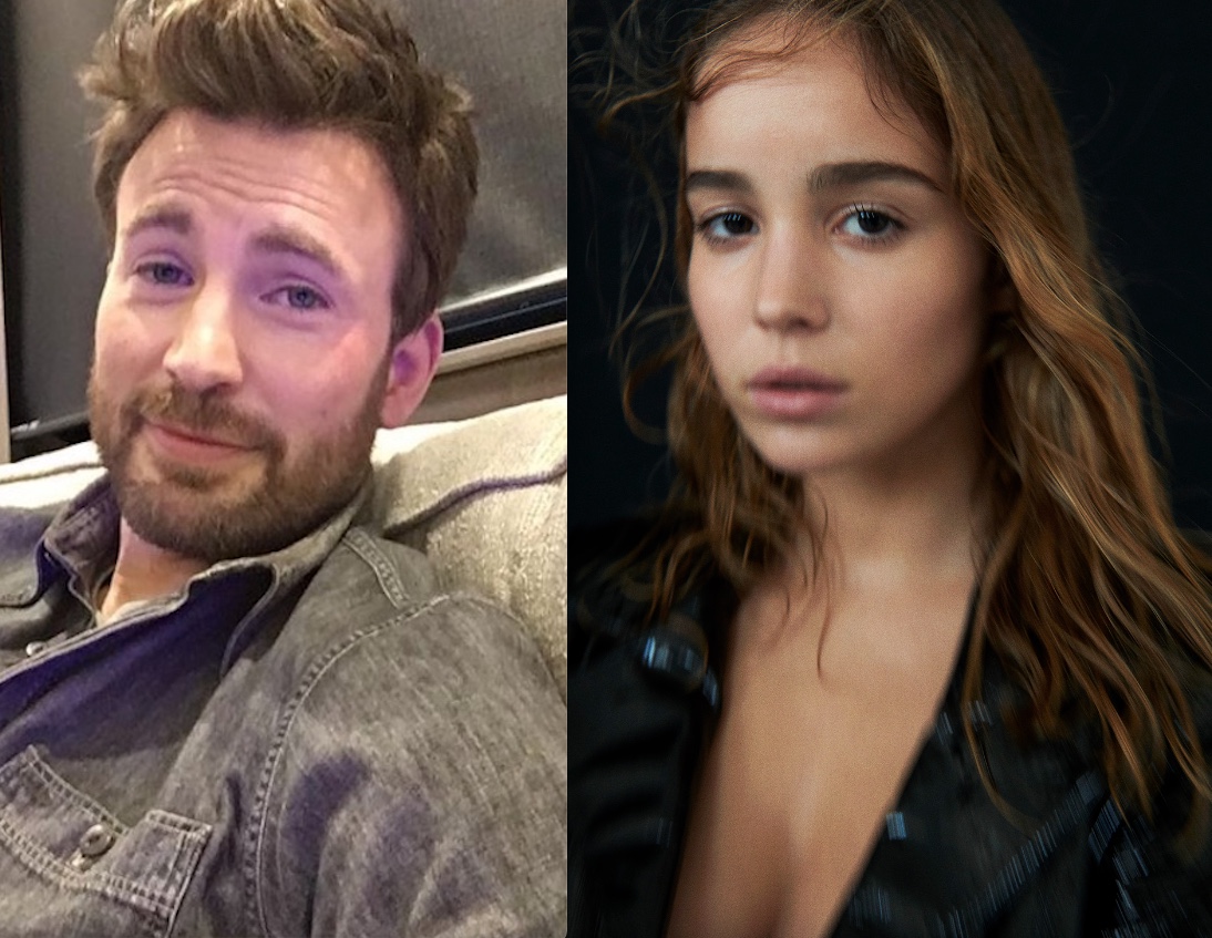 Chris Evans está namorando atriz luso-brasileira, veja fotos