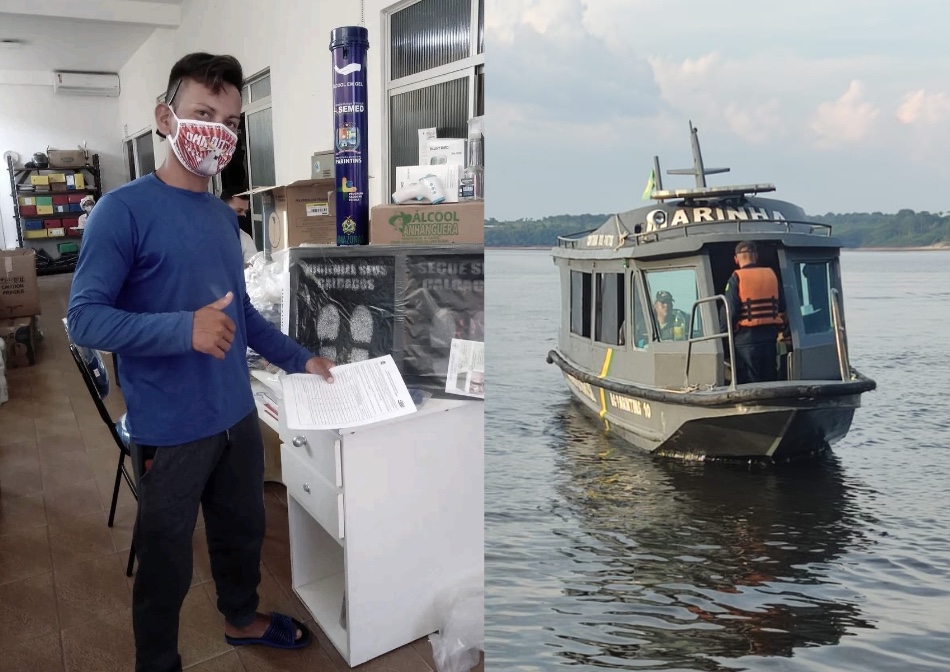 Corpo de professor é encontrado no rio após canoa afundar no Amazonas; filho também morreu