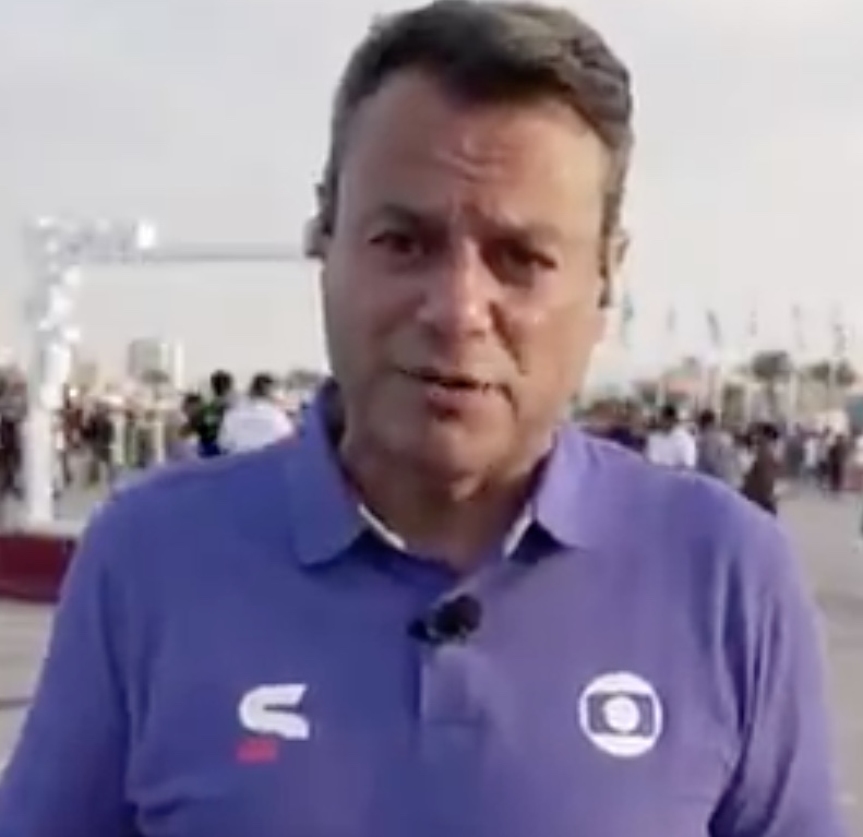 Eric Faria comenta sobre empurrão em torcedor e pede desculpas 