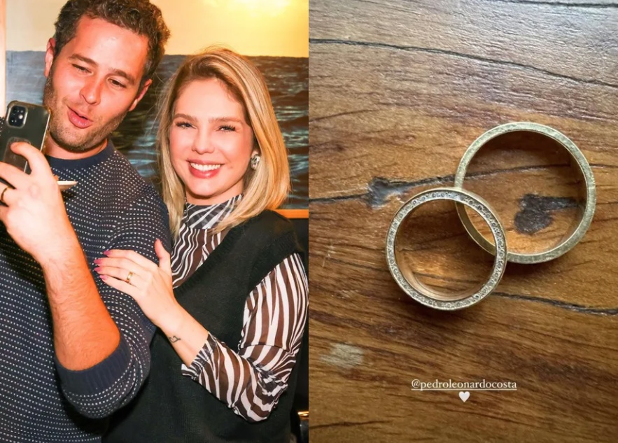 Voltaram? mulher de Pedro Leonardo posta foto de alianças após anunciar separação