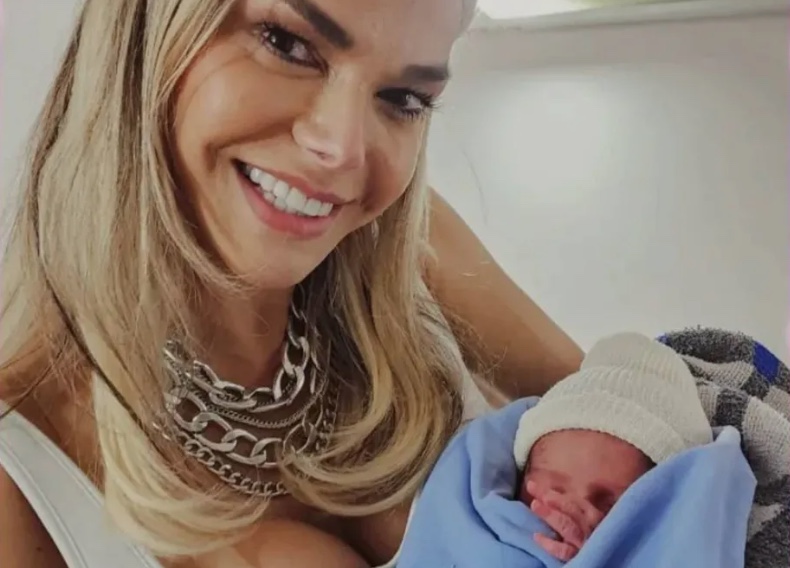 Léo Áquilla comemora chegada da primeira neta: 'não consigo conter a emoção'