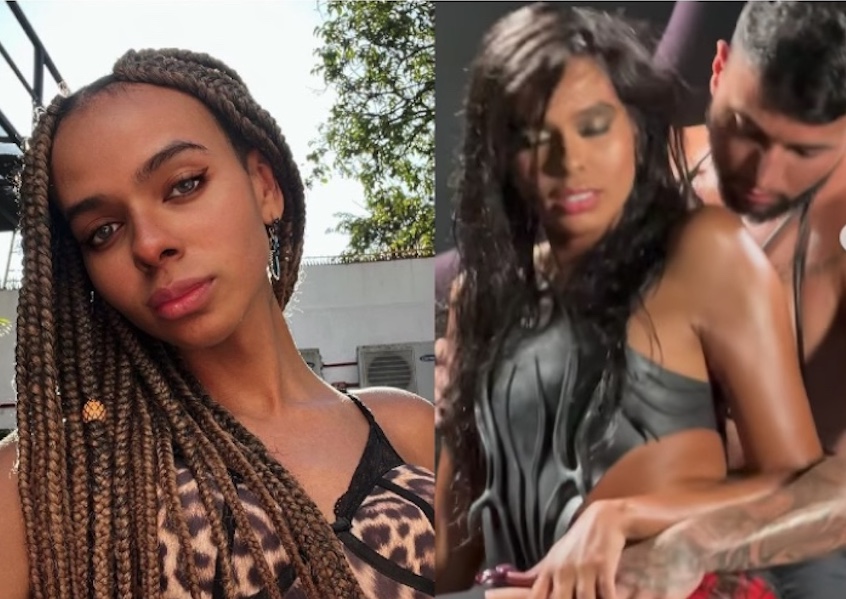 Ex-gospel Jotta A sensualiza com modelo descamisado em clipe 