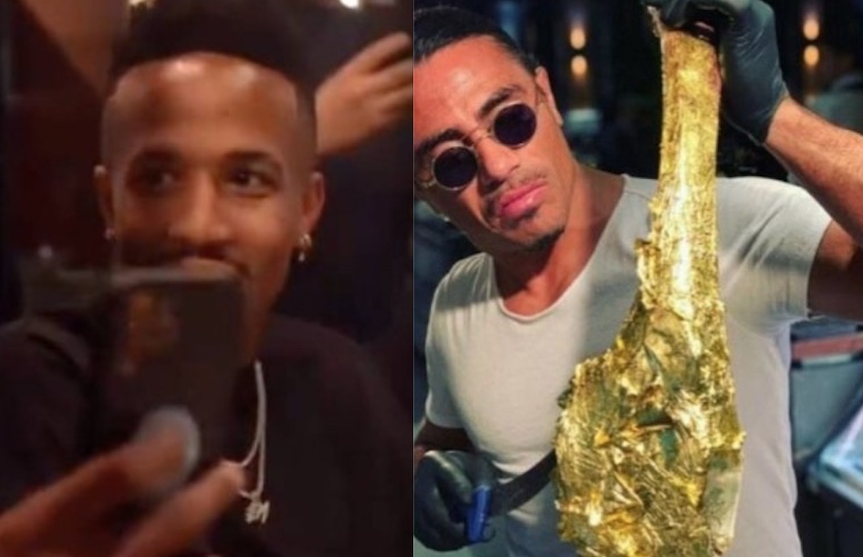 Militão aparece em vídeo com jogadores ostentando 'carne de ouro' de até R$ 9 mil 